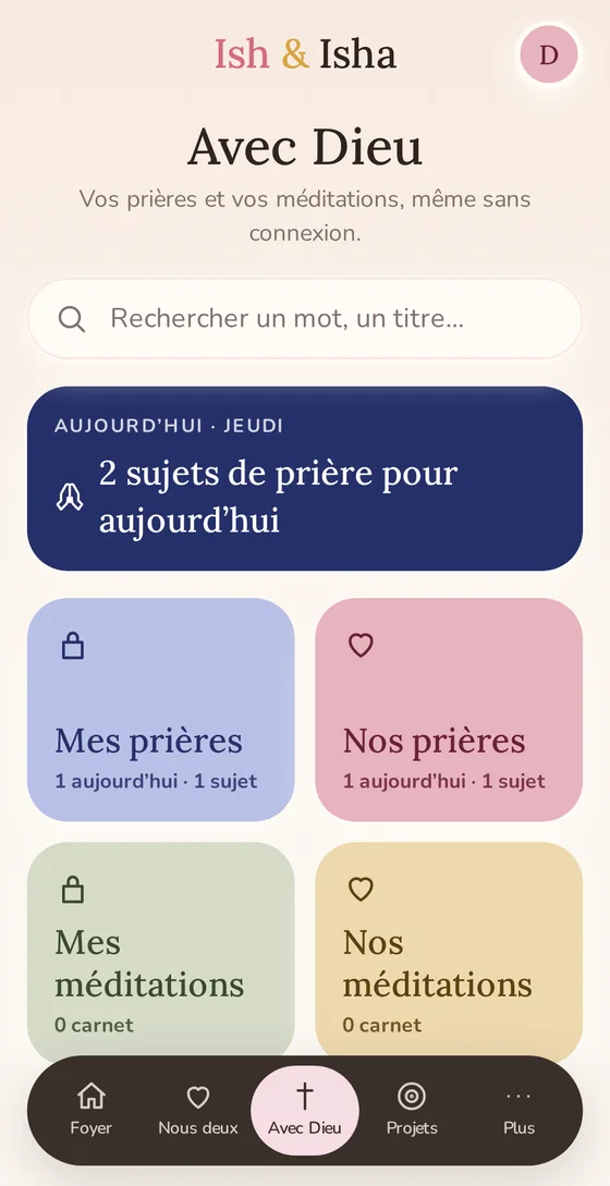 Prières et méditations